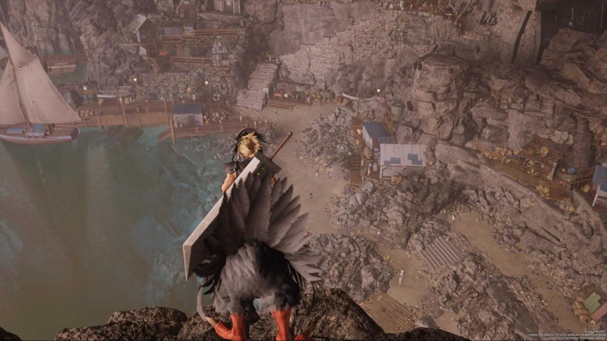 Junon Chocobos can climb cliffs.